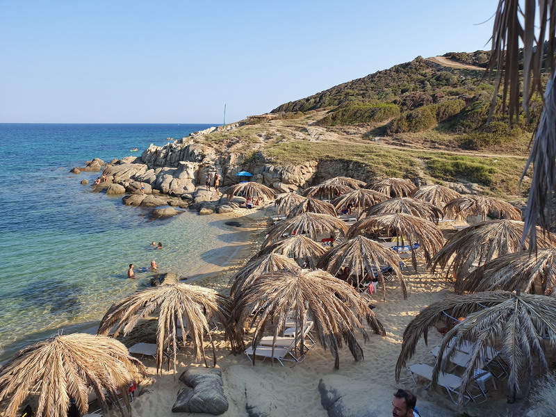  Tigania plaža Sitonija Halkidiki 